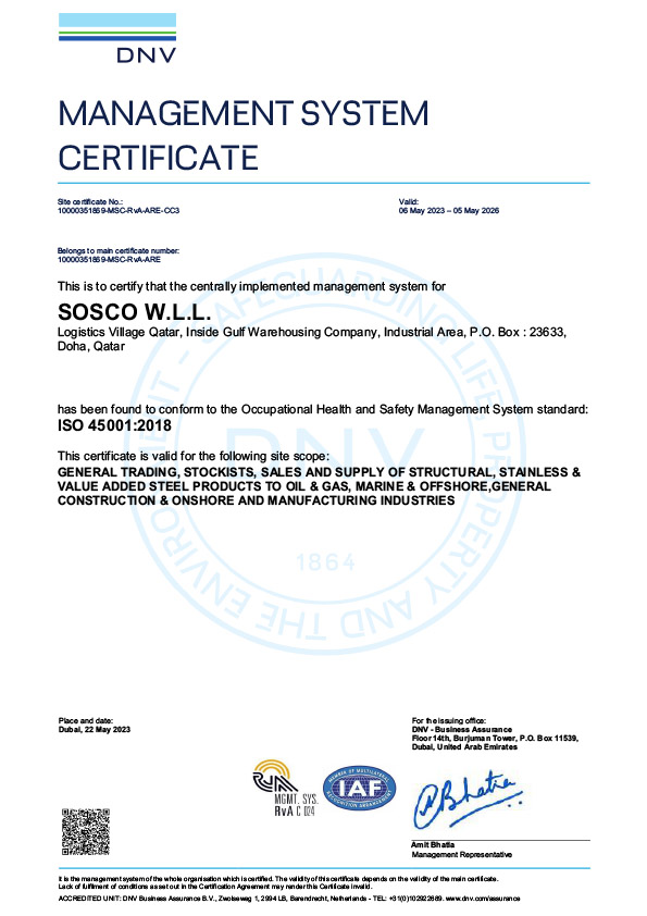 ISO 45001:2018